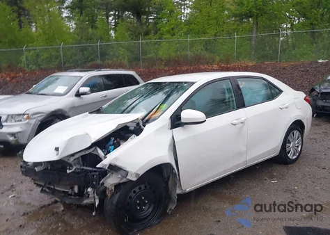 2017 Toyota Corolla Le from USA, damaged, VIN 2T1BURHEXHC779412